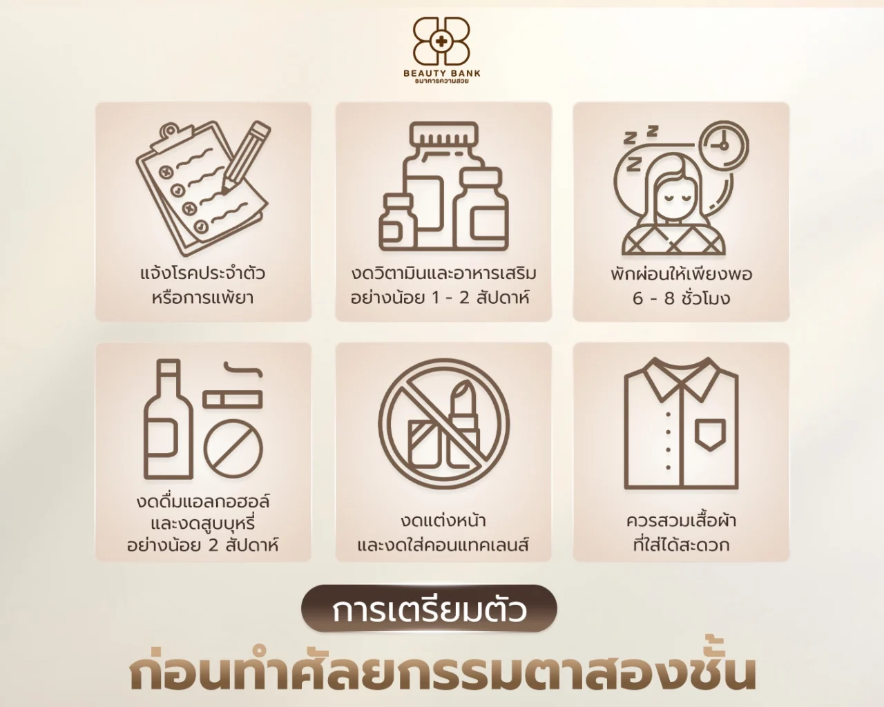 ขั้นตอนการเตรียมตัวก่อนทำตาสองชั้น